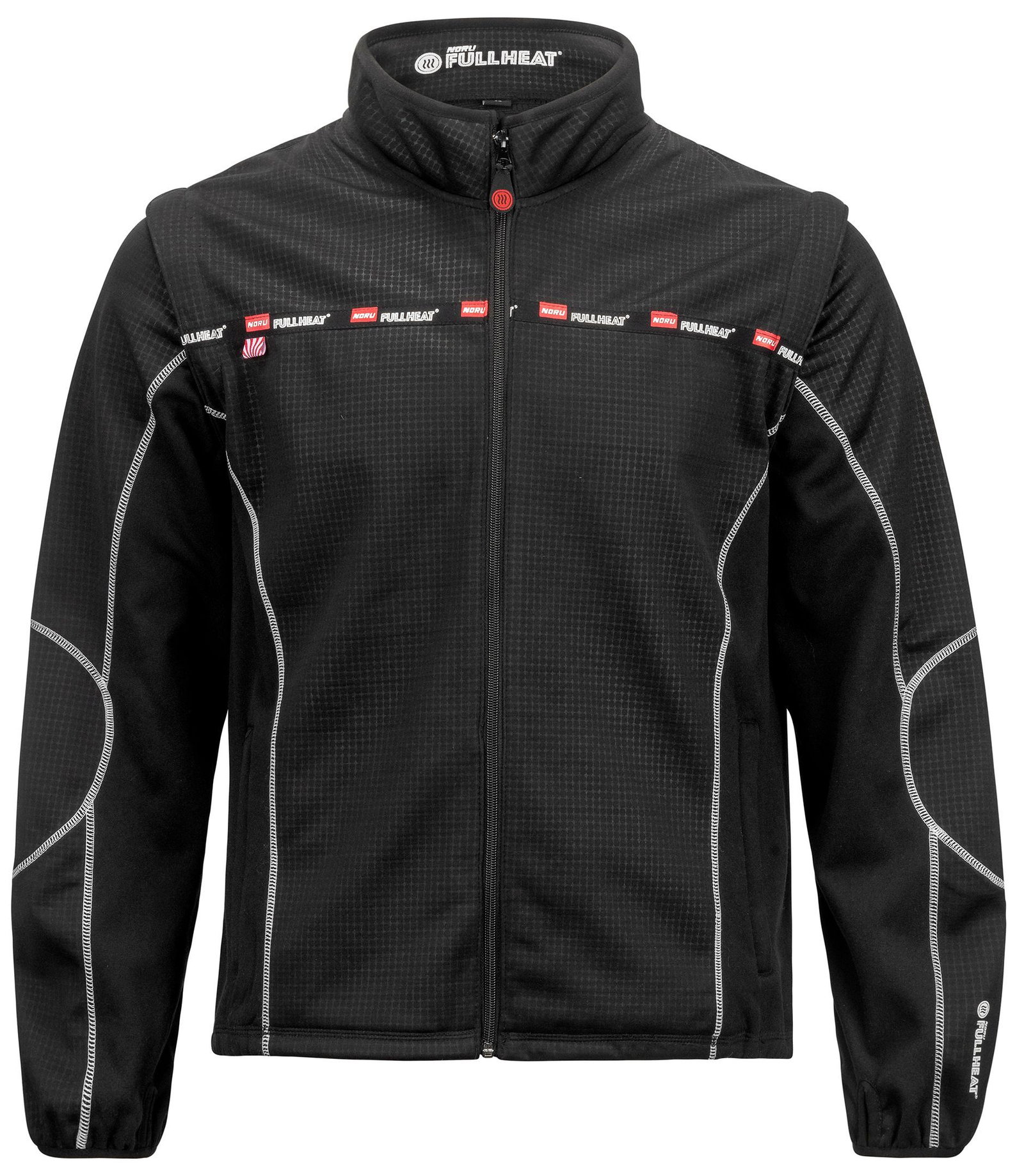 NORU FULL HEAT MID LAYR JKT BK 