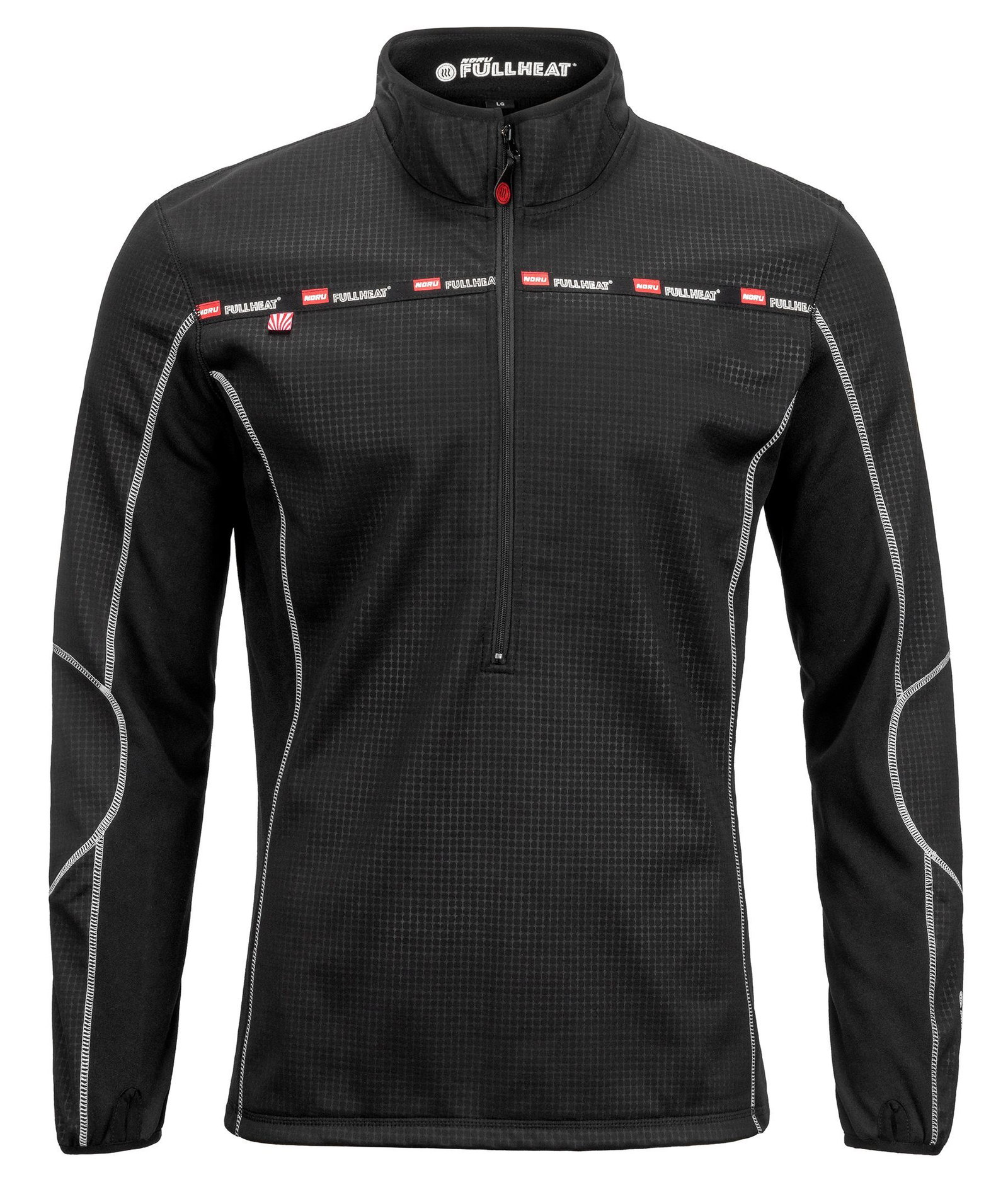 NORU FULL HEAT HALF ZIP TOP 