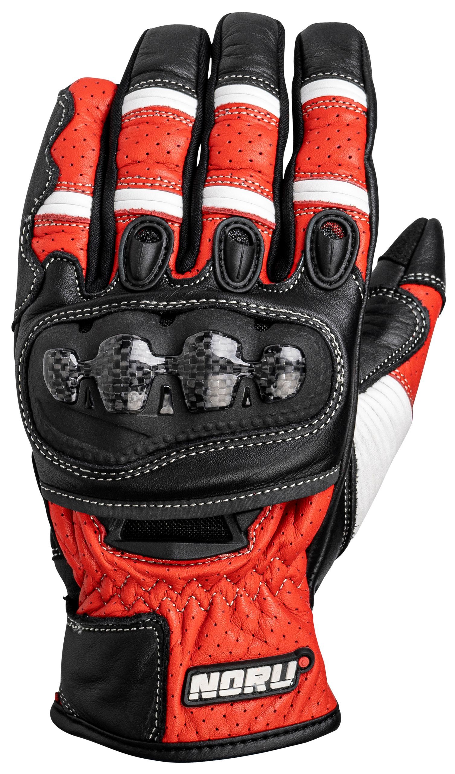 NORU TEKKO GLOVE RED/BLACK 