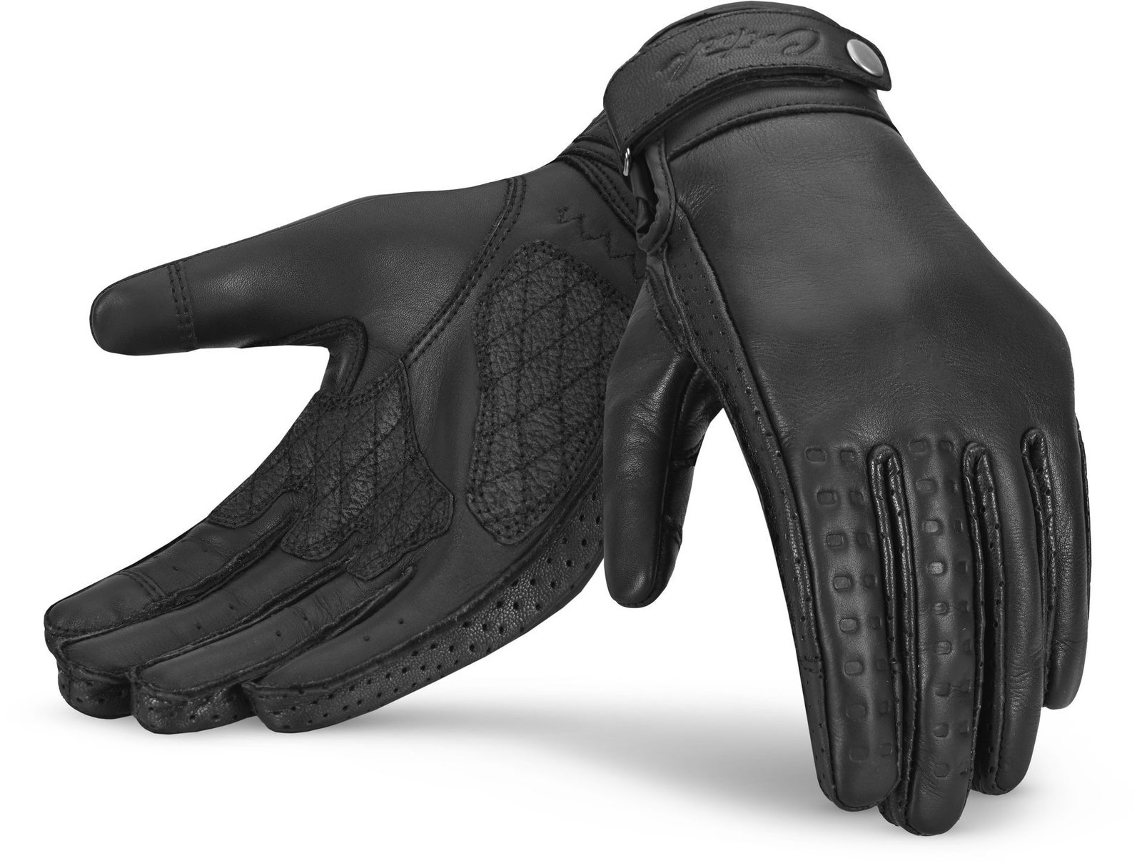 CORTECH NOVA WMN LTHR GLOVE BLK 