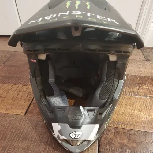 6D ATR-2 Haiden Deegan Signed Monster Energy Helmet