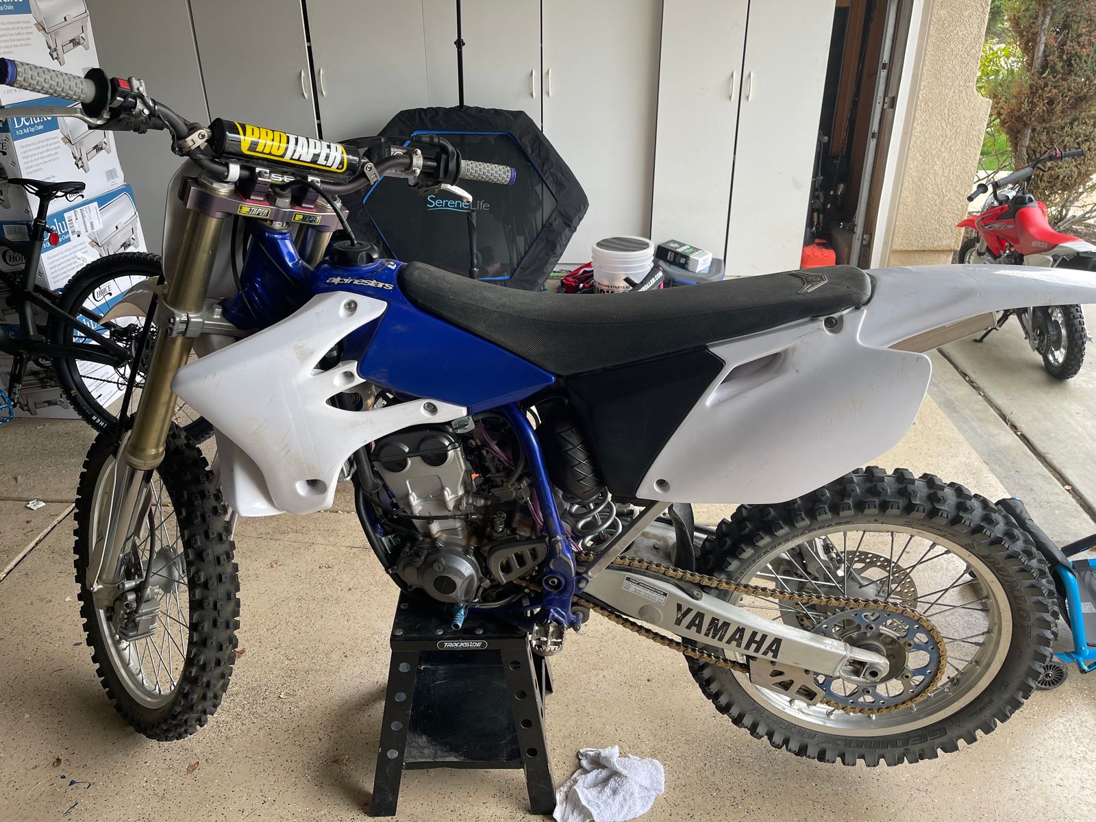 2005 yamaha 250 4 top stroke dirt bike