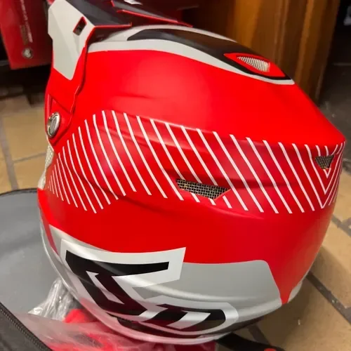 6D Atr 2 Fusion Red Helmet 