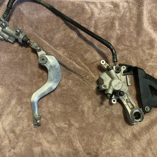 YZ 250 Front And Rear Brake Assembly