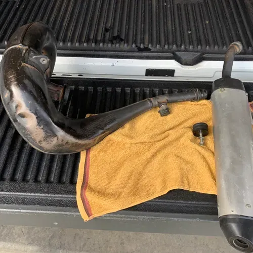 YZ 250 Pipe And Silencer