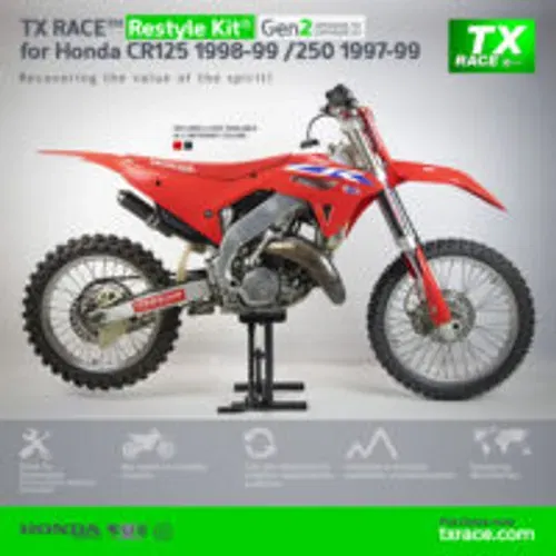 TX Race Restyle Kit Honda CR125 CR250