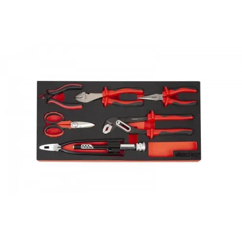 MotoBox | 26 5-Drawer Portable Tool Box with 103-Piece Metric tool Set |  Black
