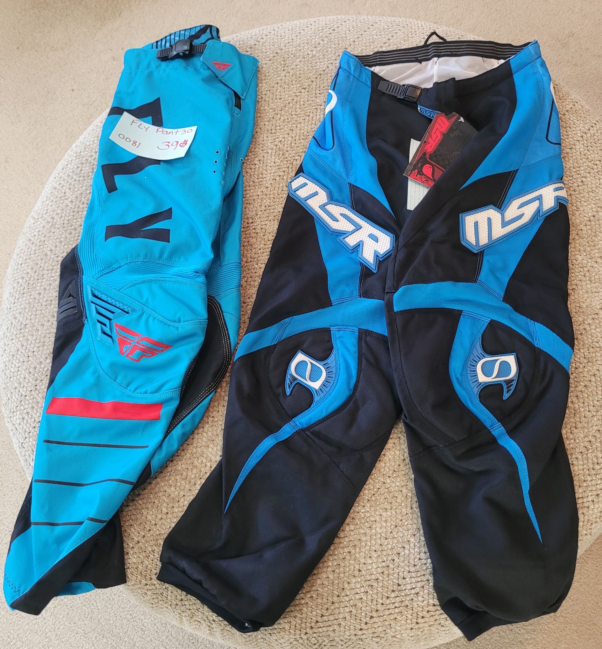 MSR (New) & Fly (Used) 30" Pants