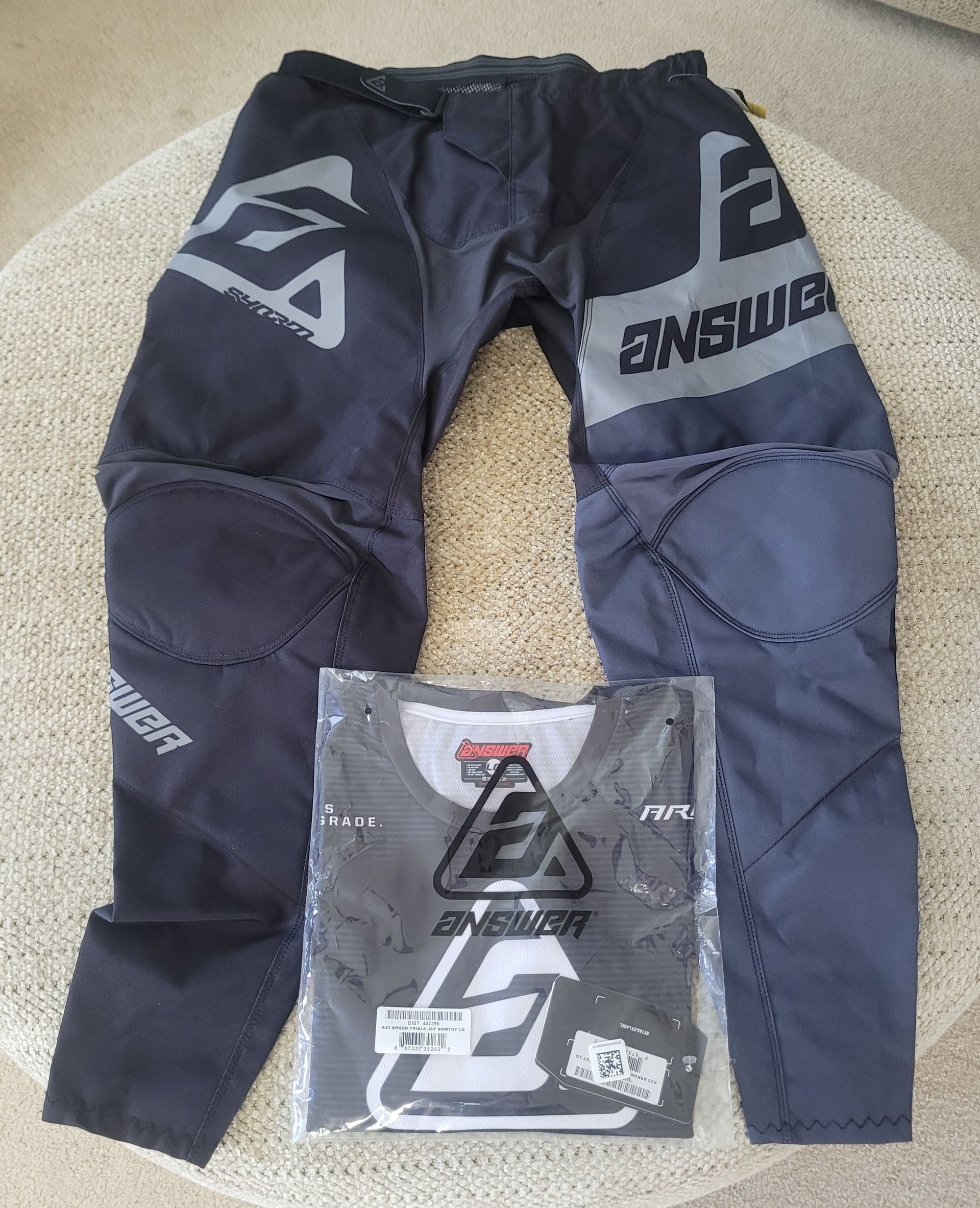 ANSWER (ANSR) Combo Pant 34 And Jersey Large