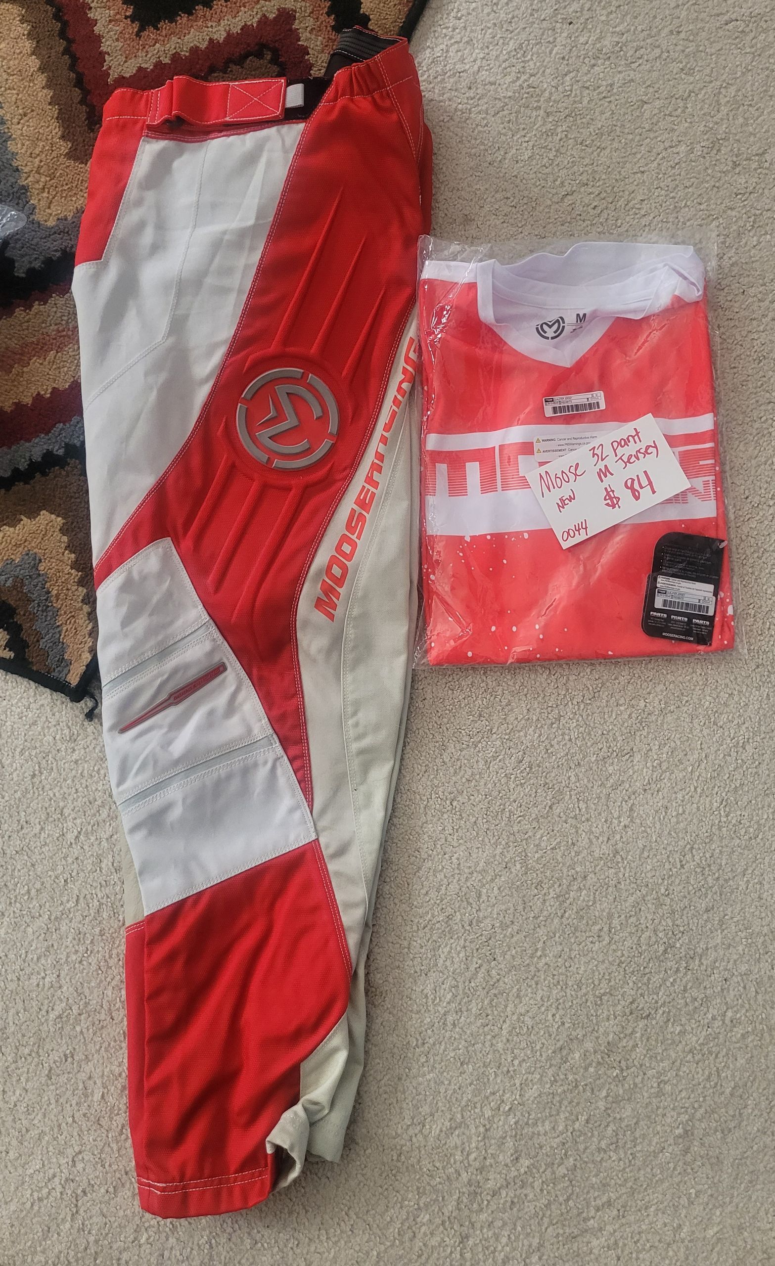 Moose Racing PANT 32 AND JERSEY MEDIUM new