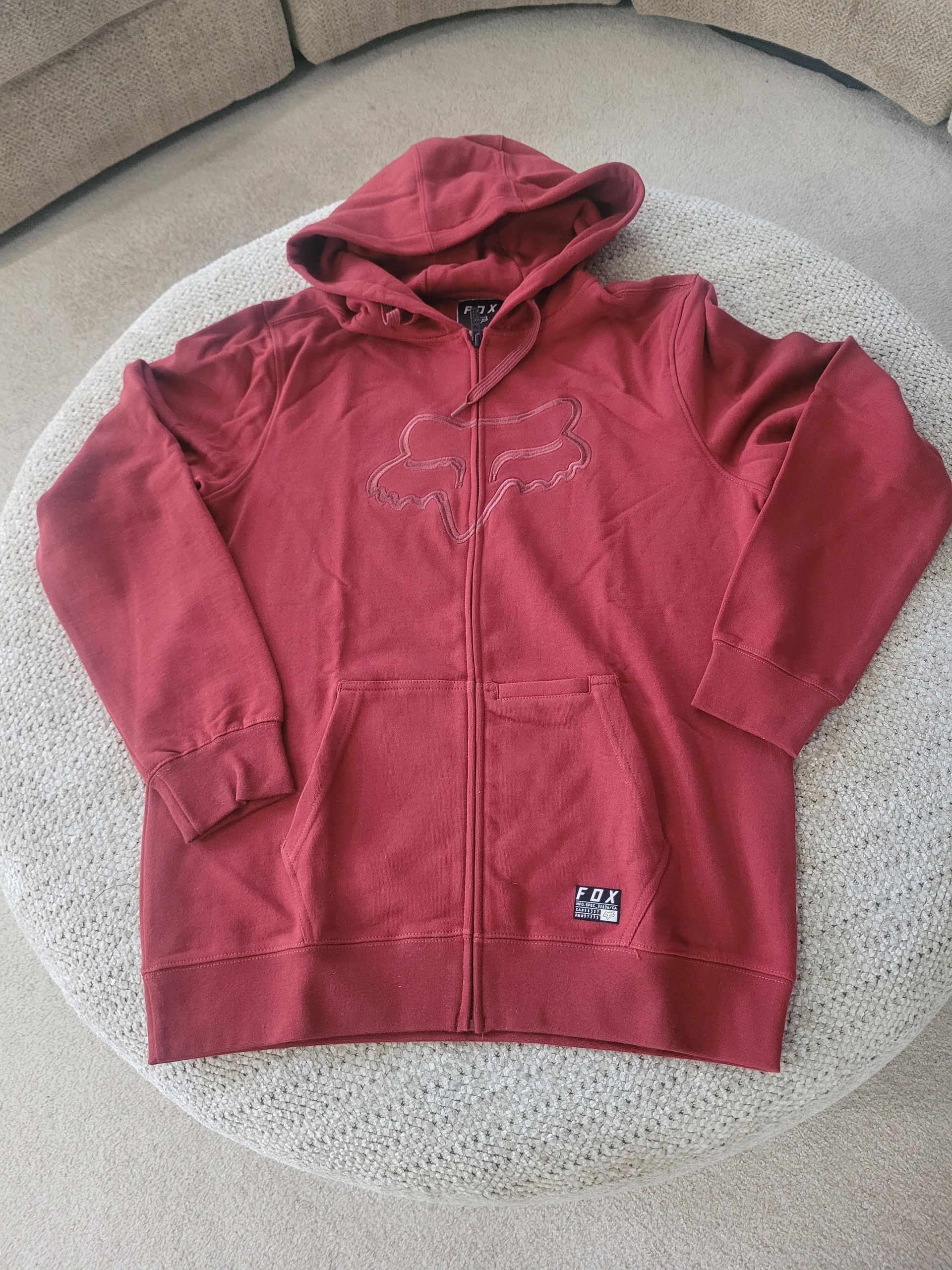 FOX tracer Large Zip Hoodie