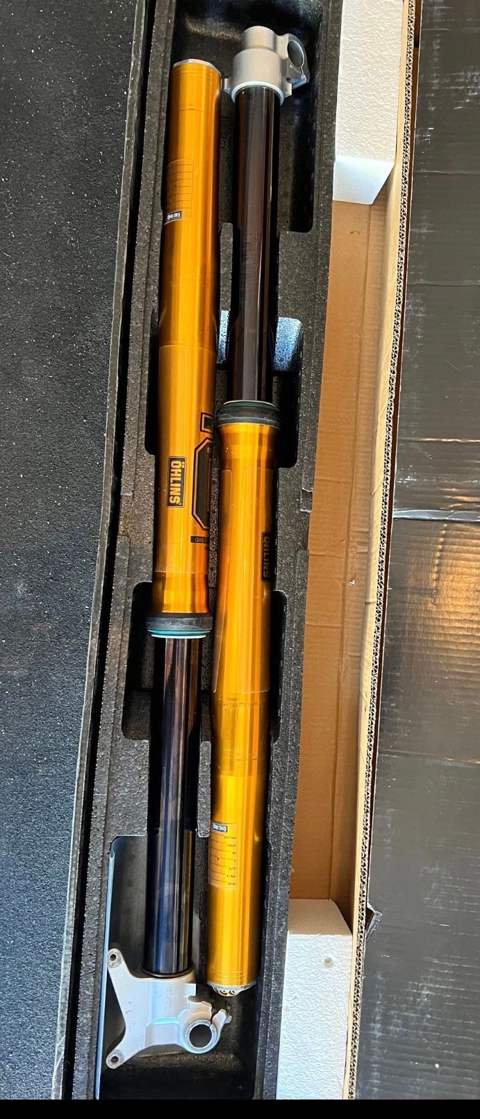 KTM Ohlins Fork and Shock kit 