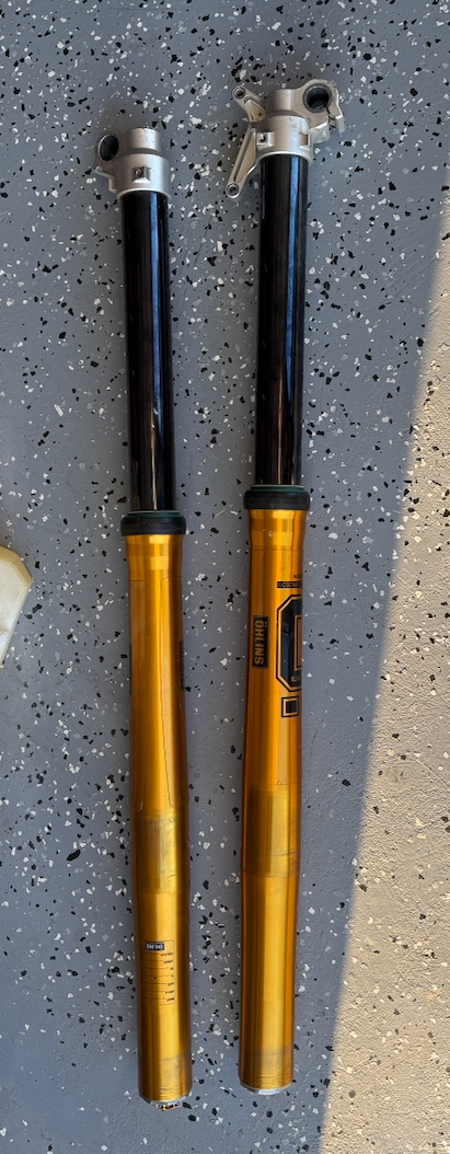 KTM Ohlins Fork and Shock kit 