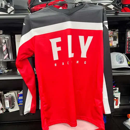 FLY RACING F-16 JERSEY RED/BLACK/WHITE YX