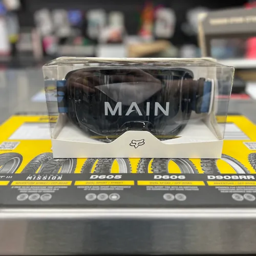  Fox Black Main Goggles w/Smoke Lens - 28840-203-OS