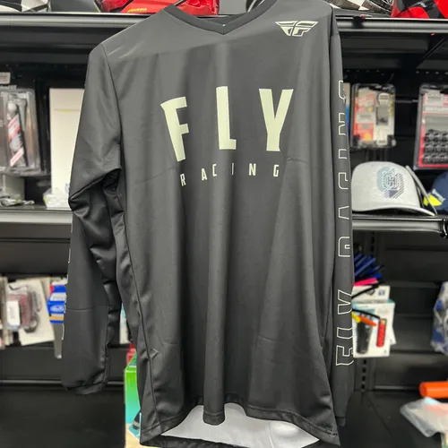 FLY RACING FLY UNIVERSAL JERSEY BLACK/WHITE XL