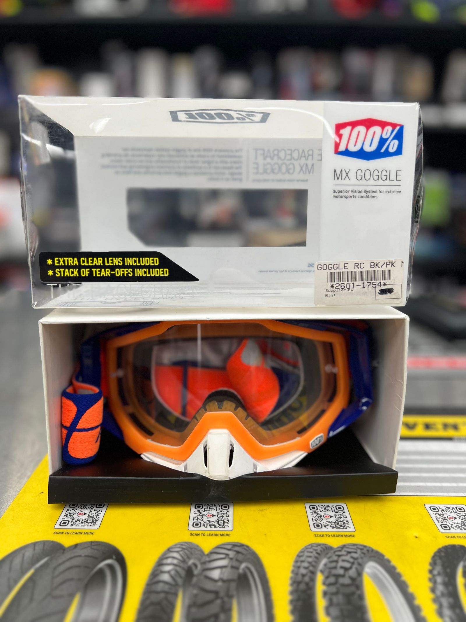 Tear off 100 racecraft store