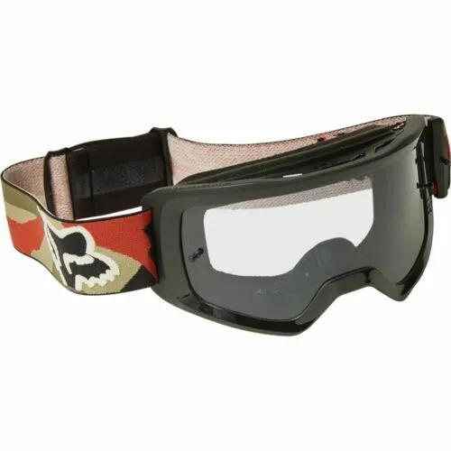 New Fox Racing Main Goggle, Green Camo 28839-031-OS