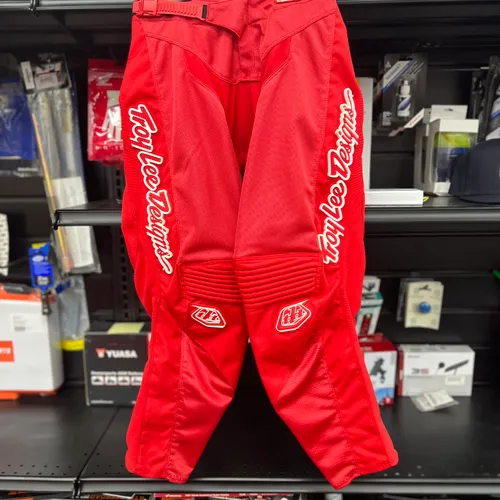 Troy Lee Designs GP Air Pants Mono Red Motocross Pants 30