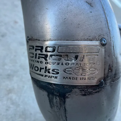 2003 kx250 pro circuit works pipe
