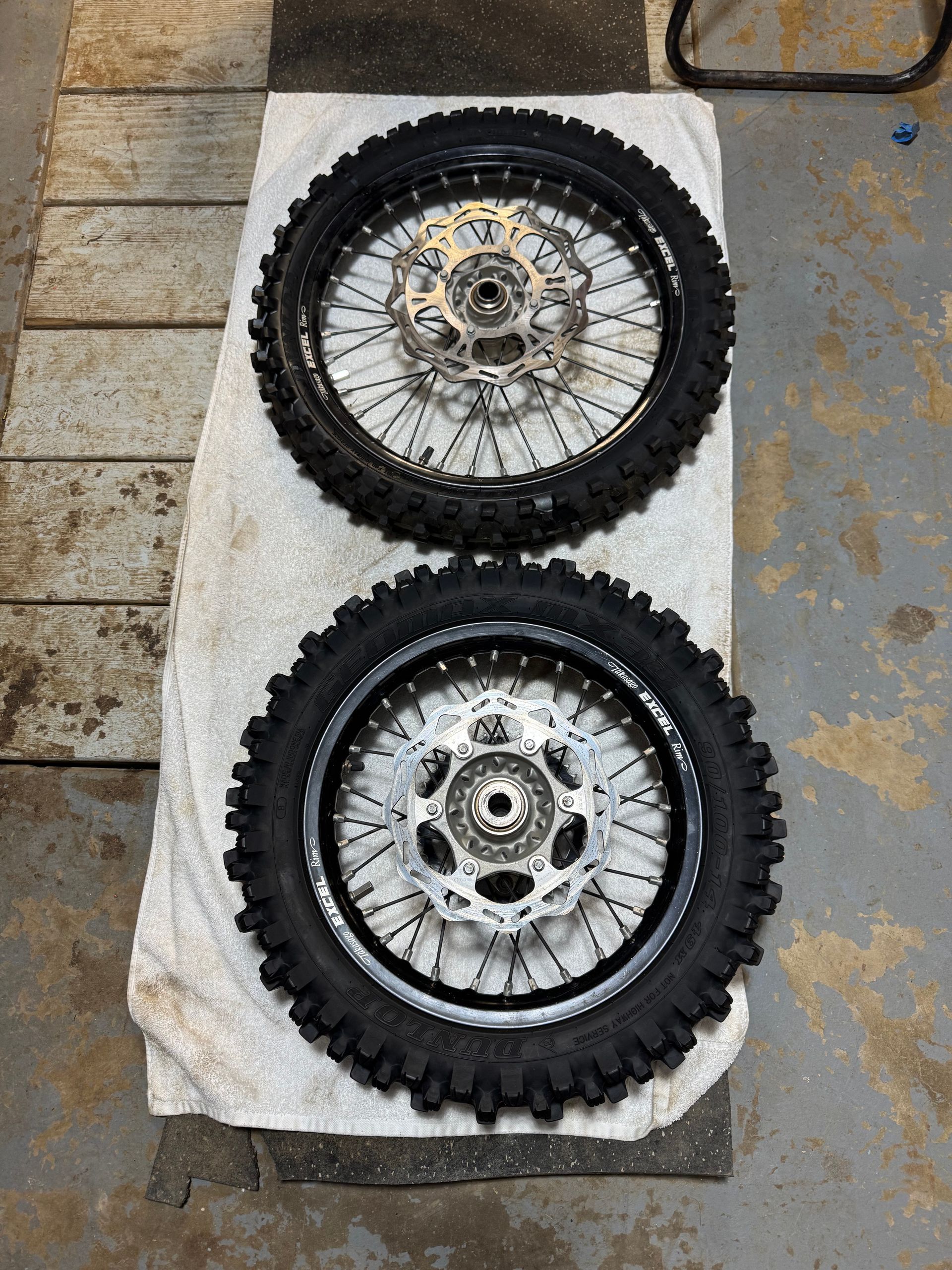 2023 KTM 85 Small Wheel Set 
17/14 