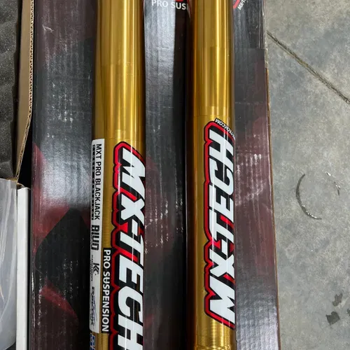 MX Tech Blackjack Forks With Luxon Clamps