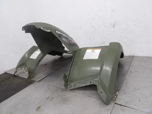 0454253-400 07-12 Polaris Sportsman 90 Front Fender Cab Green