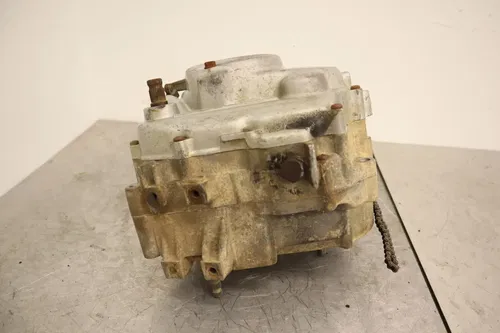 1985 Honda XL80S OEM LEFT RIGHT ENGINE MOTOR LOWER BOTTOM END CRANKCASE BLOCK