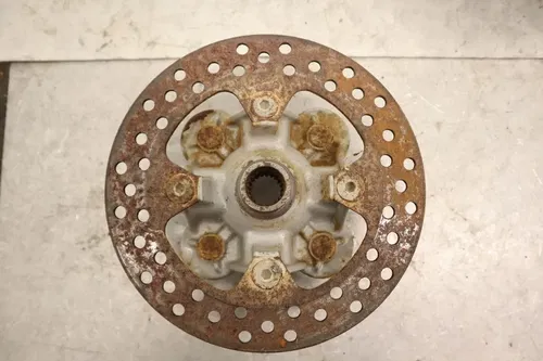 2005 KAWASAKI BRUTE FORCE 750 KVF750B 4X4I OEM FRONT WHEEL RIGHT LEFT HUBS HUB