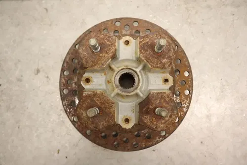 2005 KAWASAKI BRUTE FORCE 750 KVF750B 4X4I OEM FRONT WHEEL RIGHT LEFT HUBS HUB