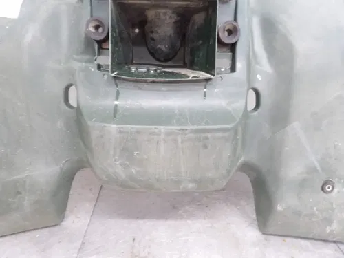 02-14 Suzuki Ozark 250 04 Fender Rear Green 63111-05G00-YT8 36502