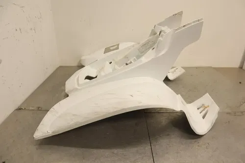 02-08 YAMAHA RAPTOR 80 OEM REAR BACK FENDER MUD GUARD 5TH-W2161-00-00