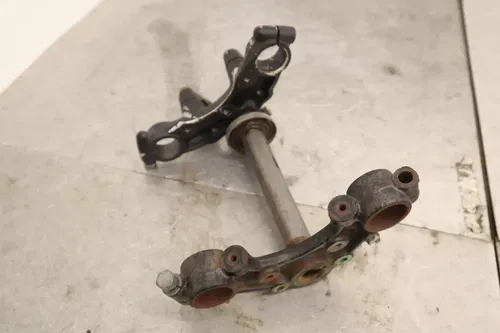 1995 KAWASAKI KE100 OEM FRONT FORKS LOWER UPPER TRIPLE TREE STEM CLAMP