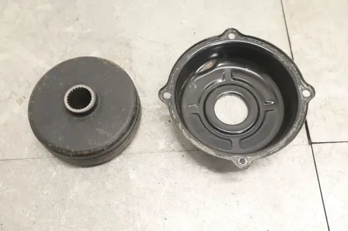 2005 SUZUKI QUADMASTER 50 LTA50 2X4 OEM REAR BACK BRAKE DRUM ASSEMBLY