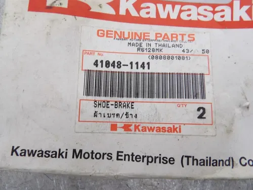 K4104-81141-000 Suzuki Shoe-Brake New Genuine OEM Part (in pkg. 2 pcs.)