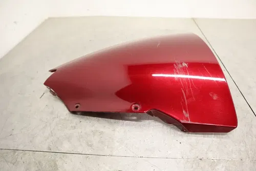08-16 YAMAHA YZF R6 AFTERMARKET RED FRONT WINDSHIELD WINDSCREEN