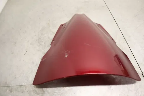 08-16 YAMAHA YZF R6 AFTERMARKET RED FRONT WINDSHIELD WINDSCREEN