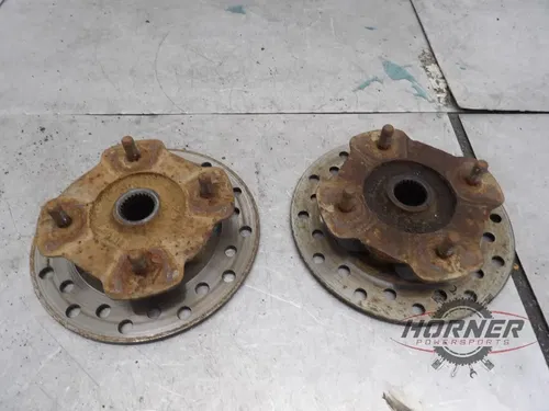 2017 HONDA RANCHER 420 TRX420FM1 4X4 OEM FRONT WHEEL RIGHT LEFT HUBS HUB SET