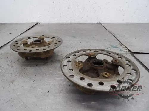 2017 HONDA RANCHER 420 TRX420FM1 4X4 OEM FRONT WHEEL RIGHT LEFT HUBS HUB SET