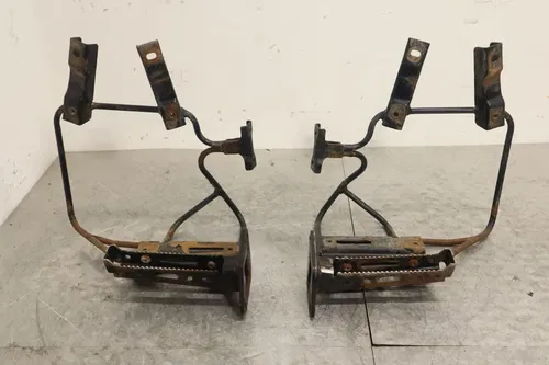 2005 POLARIS PREDATOR 500 OEM LEFT RIGHT FOOT RESTS PEGS STEPS 1013851-067