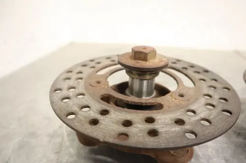 1999 KAWASAKI PRAIRIE 300 KVF300A 4X4 OEM FRONT WHEEL RIGHT LEFT HUBS HUB SET