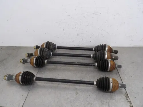 22 CAN-AM MAVERICK X3 RR FRONT LEFT RIGHT DRIVE CV AXLES SHAFTS 64" 705502154