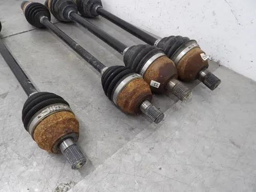 22 CAN-AM MAVERICK X3 RR FRONT LEFT RIGHT DRIVE CV AXLES SHAFTS 64" 705502154