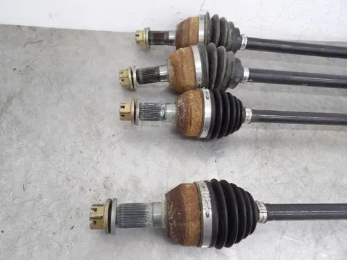 22 CAN-AM MAVERICK X3 RR FRONT LEFT RIGHT DRIVE CV AXLES SHAFTS 64" 705502154