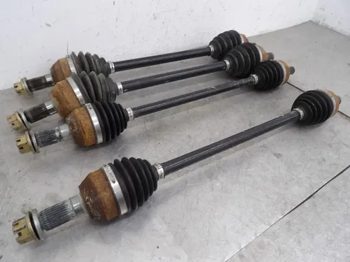 22 CAN-AM MAVERICK X3 RR FRONT LEFT RIGHT DRIVE CV AXLES SHAFTS 64" 705502154