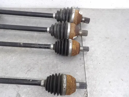22 CAN-AM MAVERICK X3 RR FRONT LEFT RIGHT DRIVE CV AXLES SHAFTS 64" 705502154