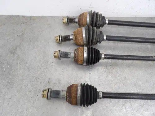 22 CAN-AM MAVERICK X3 RR FRONT LEFT RIGHT DRIVE CV AXLES SHAFTS 64" 705502154