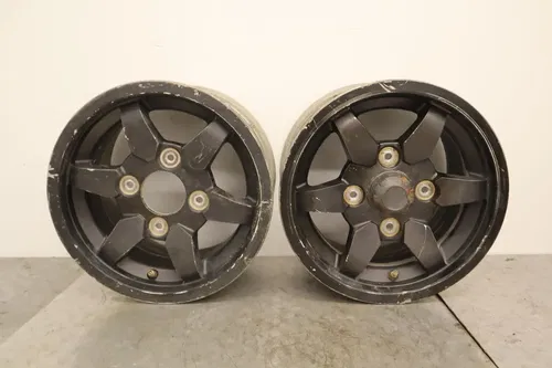 2013 KAWASAKI BRUTE FORCE 750 KVF750H 4X4I EPS OEM FRONT REAR WHEEL RIM SET