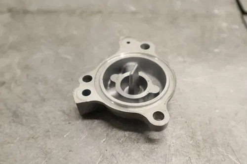 YAMAHA OEM ENGINE OIL PUMP FILTER COVER 5BE-13447-10-00