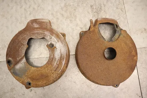 1988 YAMAHA MOTO 4 YFM200DX OEM REAR BACK BRAKE DISC DUST COVER